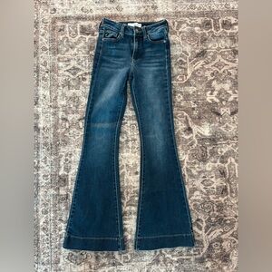 KanCan Dark Blue Flare Jeans